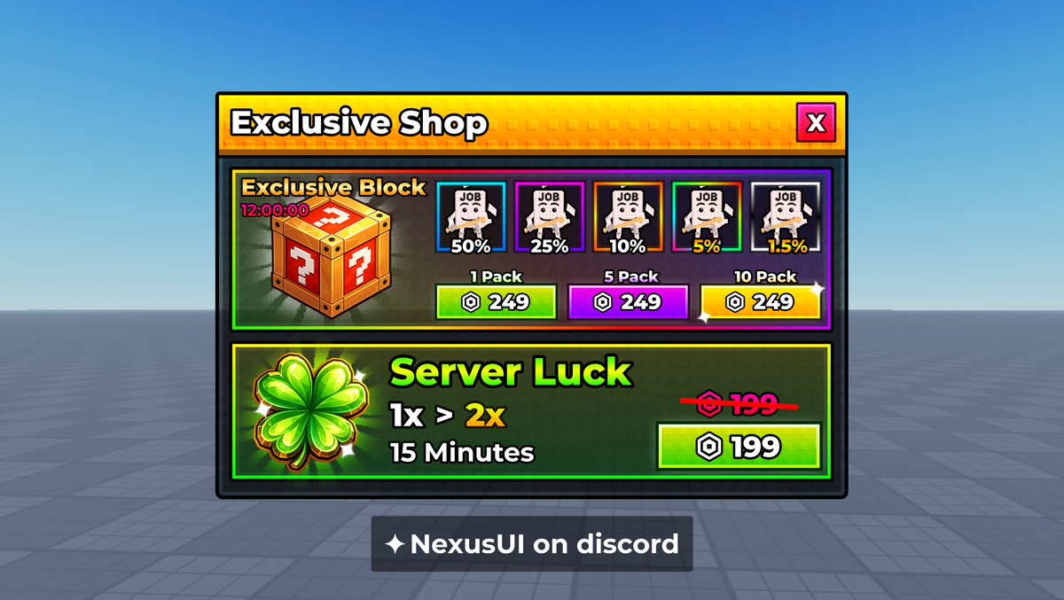 NexusUI | Open Commission tweet media