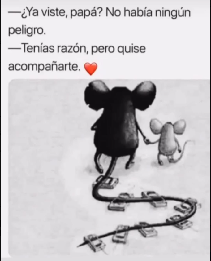 Padreespartano's tweet image. -Did you see dad? there was no danger...
-You are right, but i wanted to be with you...

#FathersDay