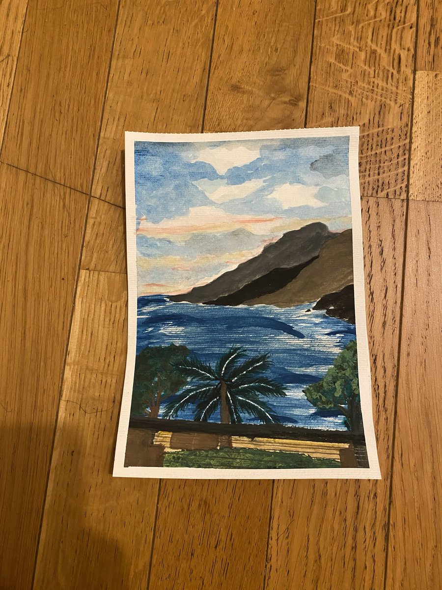 DeniseBall8355's tweet photo. Recently felt called to paint watercolor. First timer. Here’s what I created 5 days into it  #watercolor #paintings #artistic #aquarelle https://t.co/t4xCyzZy8w