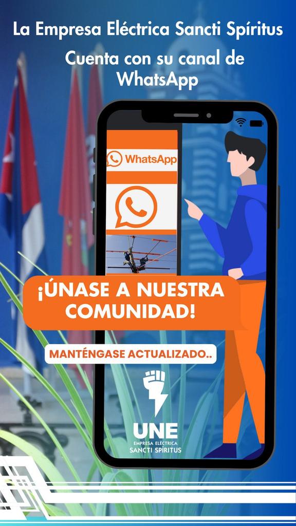 💫Tu bienestar es nuestra prioridad💫

🌟Por eso te invitamos a sumarte a el canal de WhatsApp de la Empresa Eléctrica, un espacio creado pensando en ti para que nunca te falte la información.
 whatsapp.com
channel0029VbBglHlADTOK5vHHhC3
#SanctiSpíritusEnMarcha