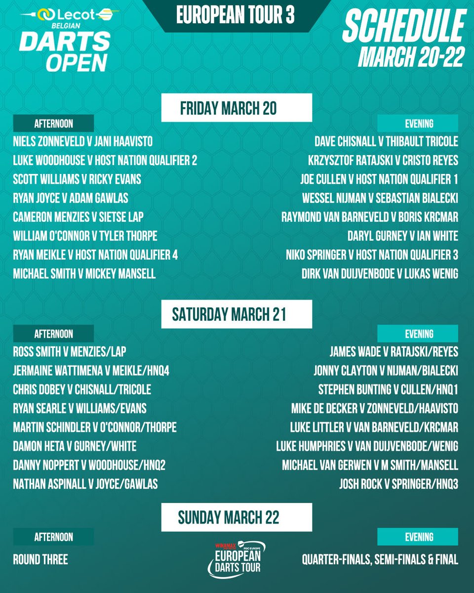 PDC Darts tweet media