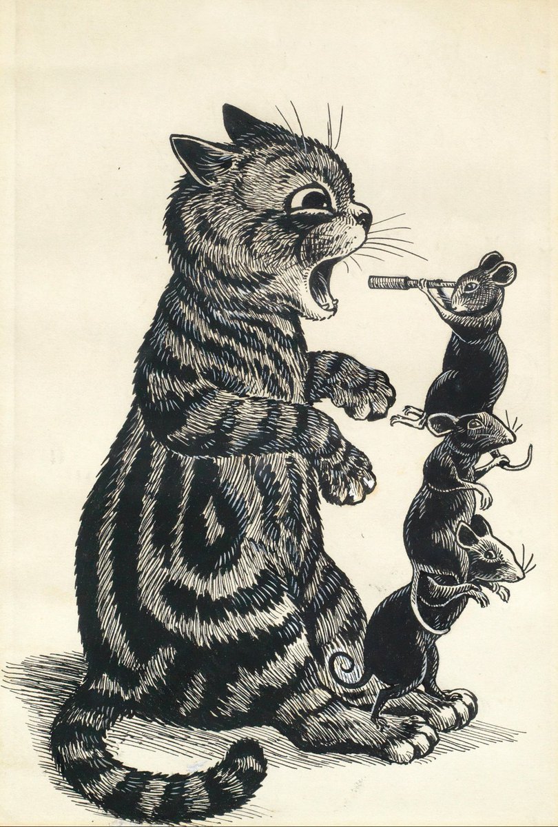 Louis Wain Bot tweet media
