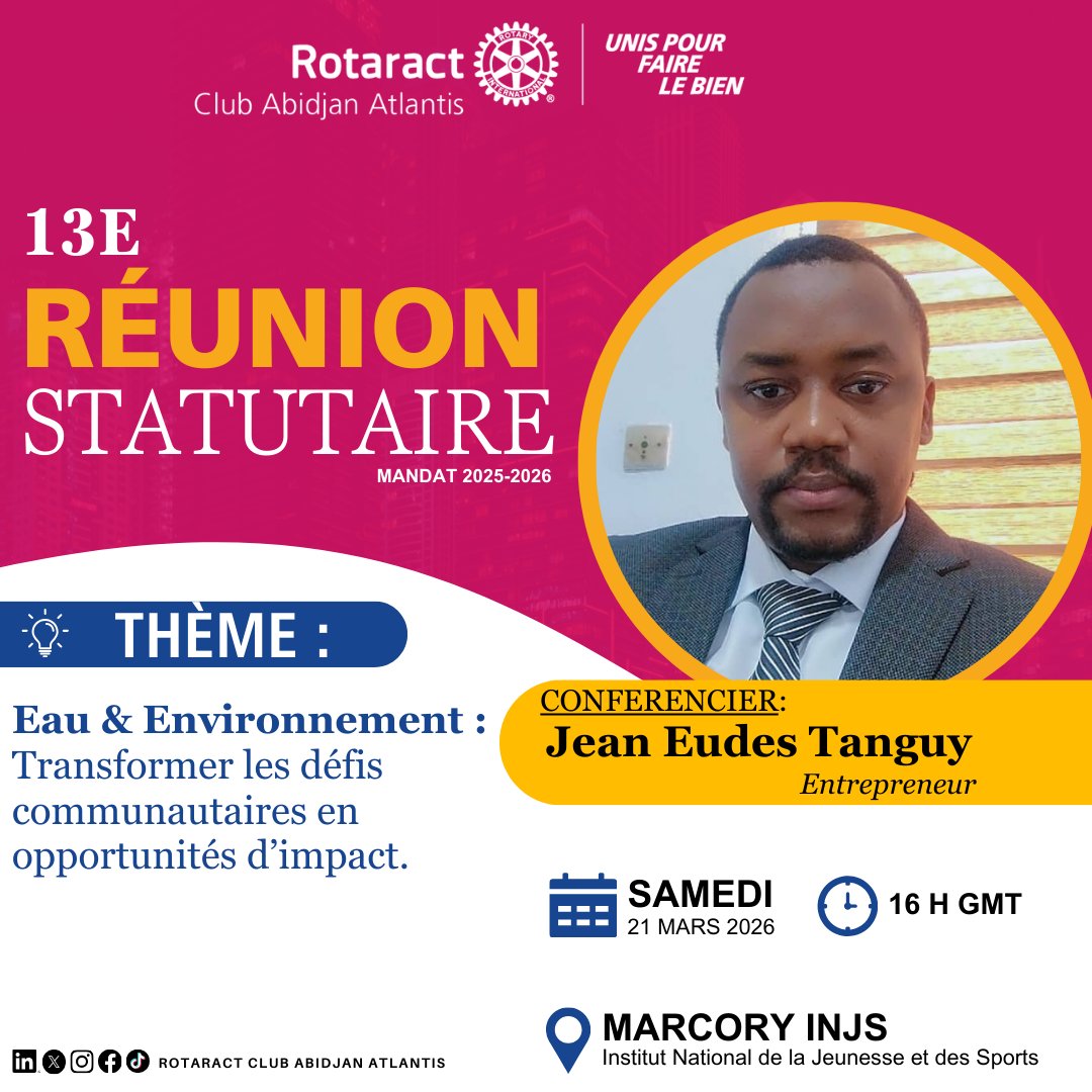 Rotaract Club Abidjan Atlantis tweet media
