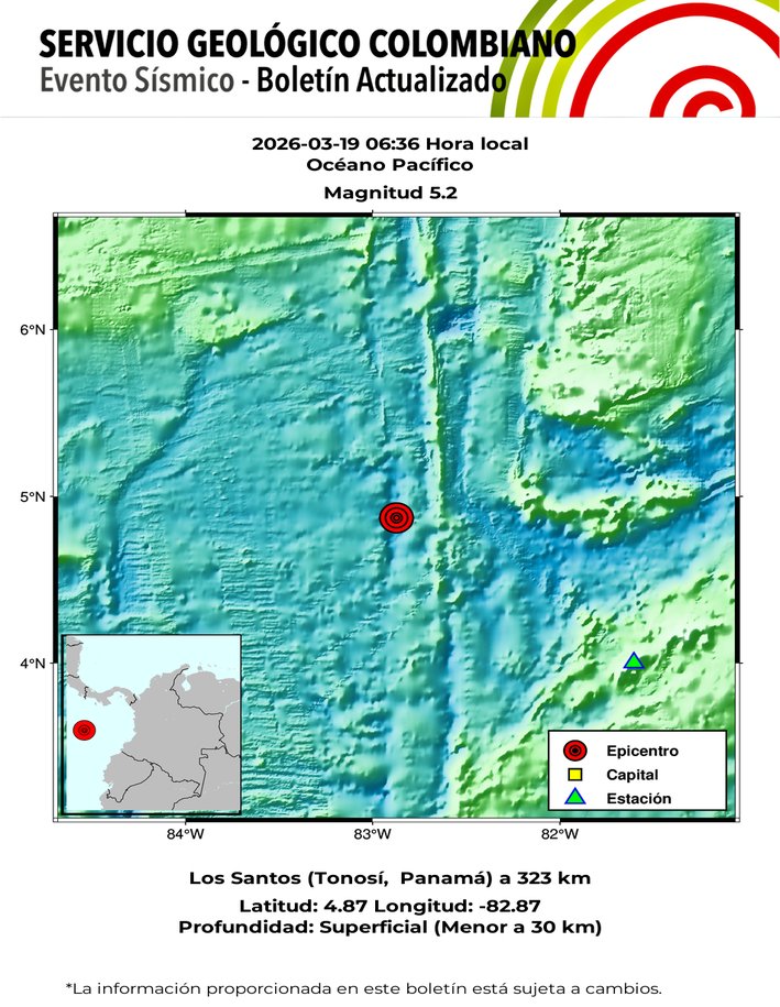 Servicio Geológico Colombiano tweet media