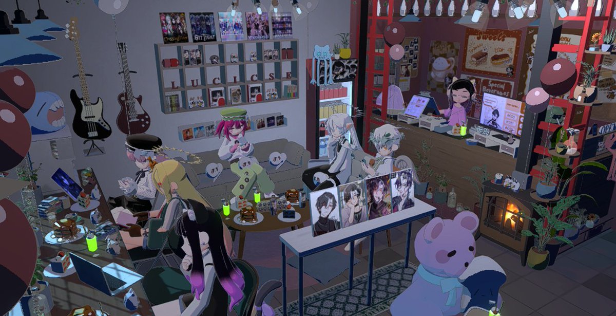 ChocoMilkTeaYT's tweet photo. I remembered to visit the #MLLVirtualCafe since the event is ending soon, everything looks amazing and cute!
Got to see a lot of soulblings just vibin' together :3 https://t.co/cKzHV2H45P