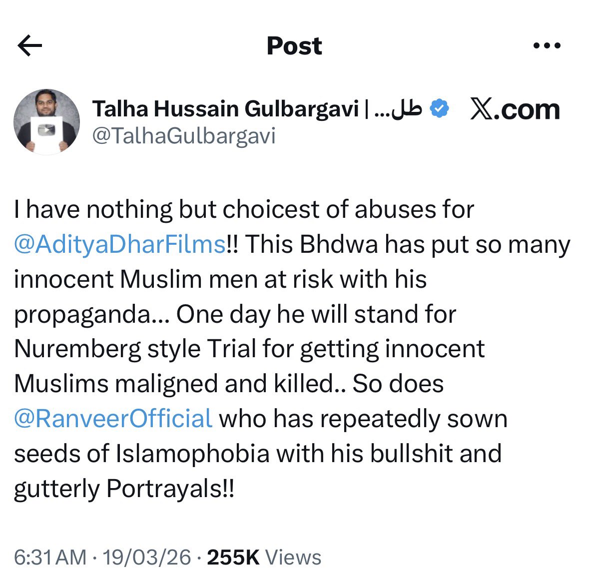 Farrago Abdullah Parody tweet media