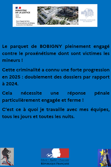 Eric MATHAIS, procureur de BOBIGNY tweet media