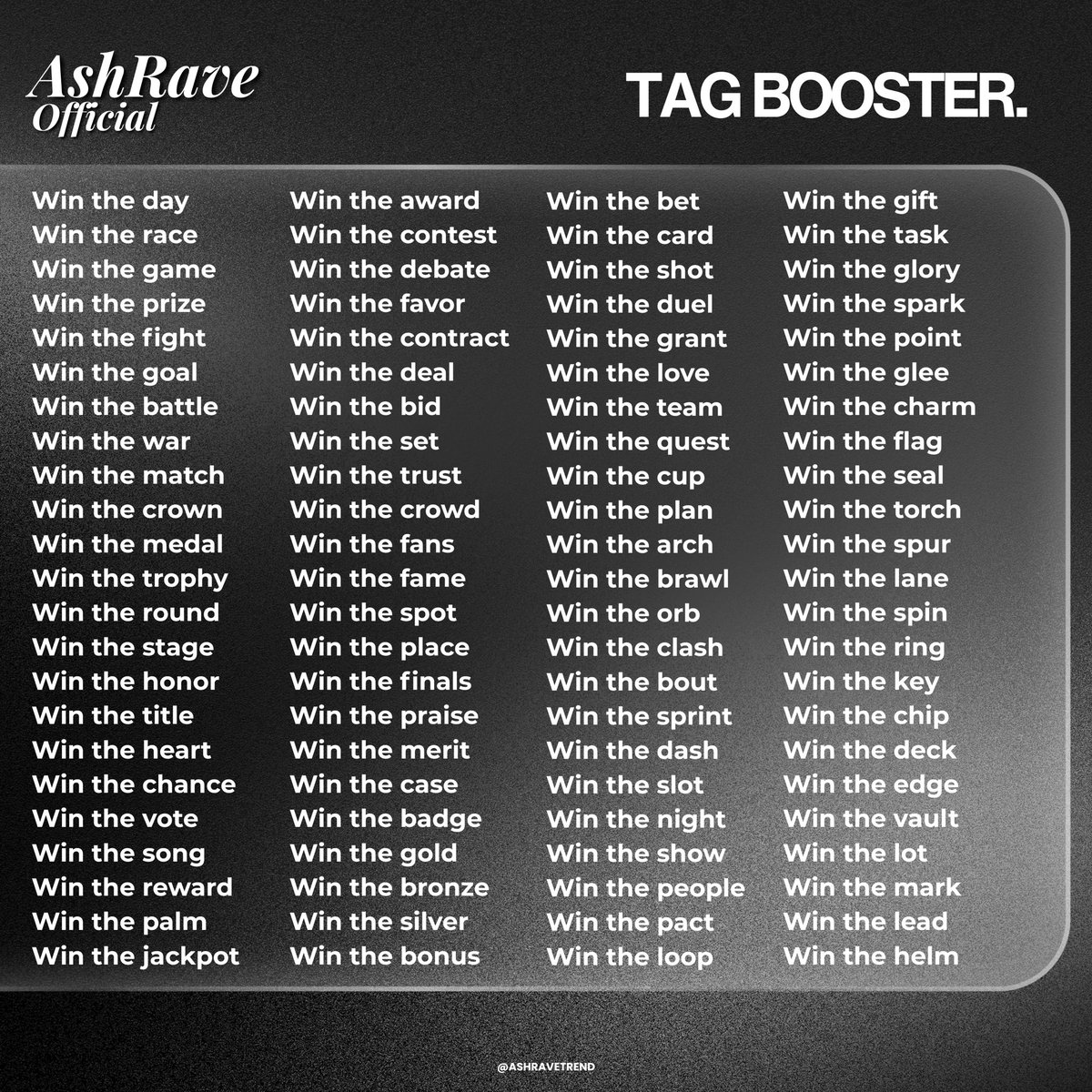 ASHRAVE TRENDSETTER tweet media