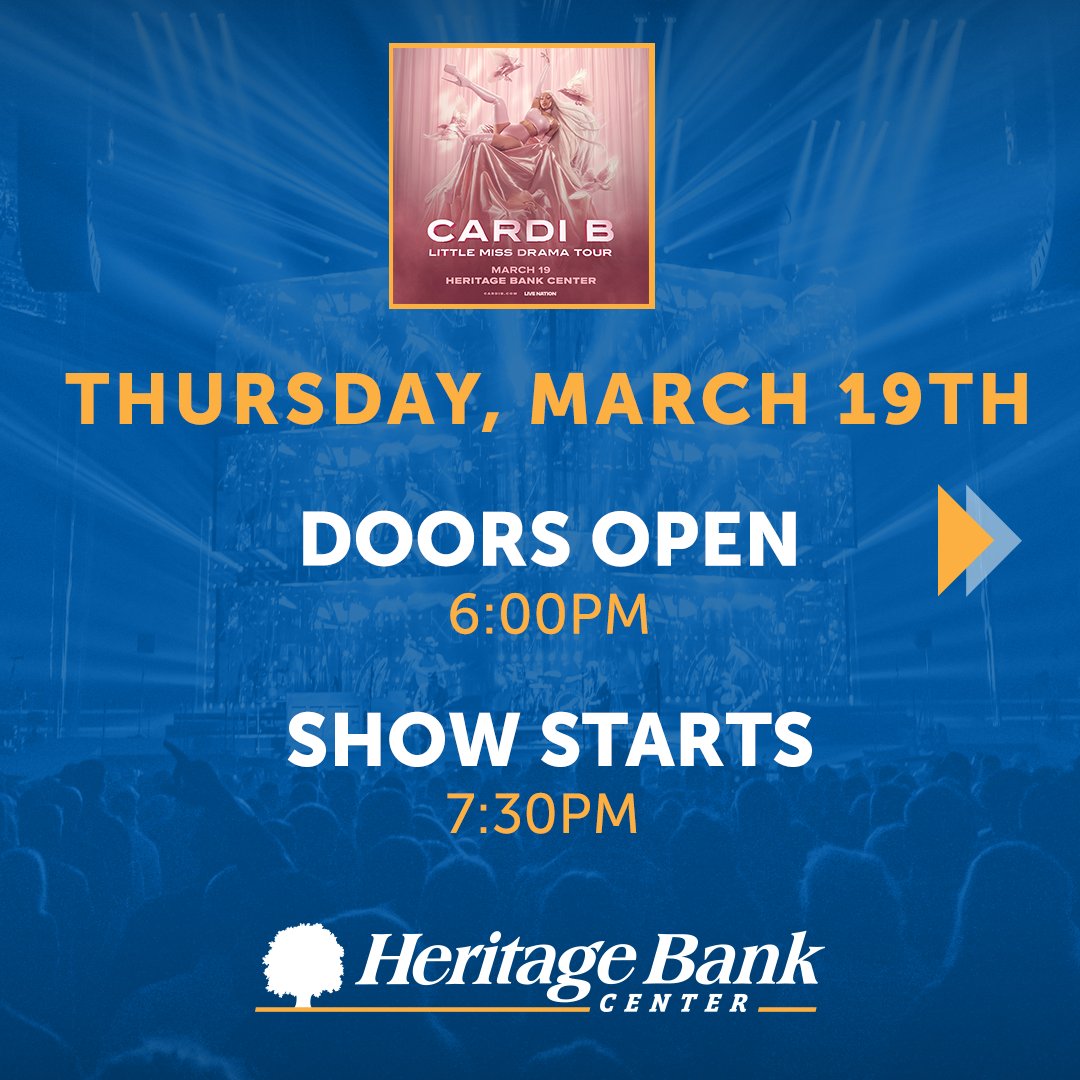 Heritage Bank Center tweet media