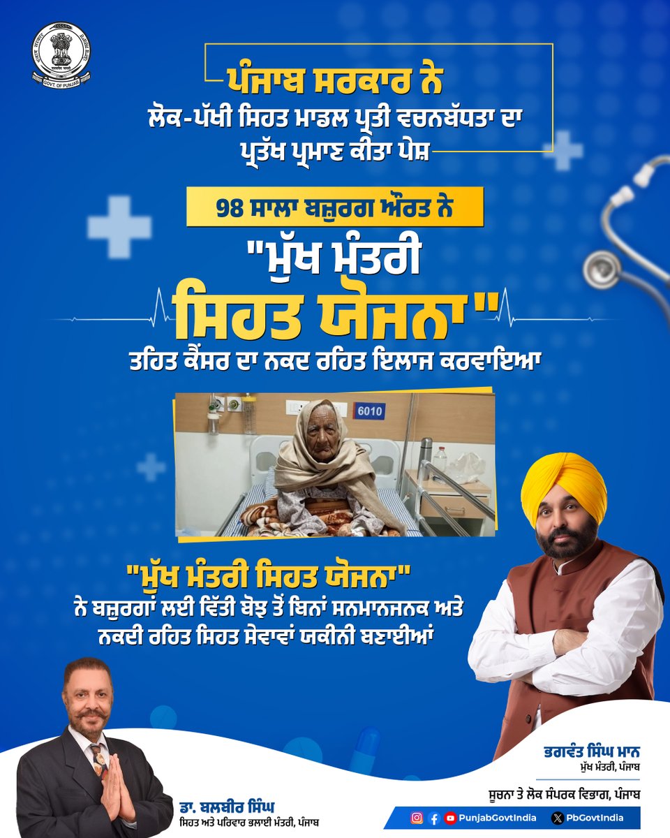 Government of Punjab tweet media