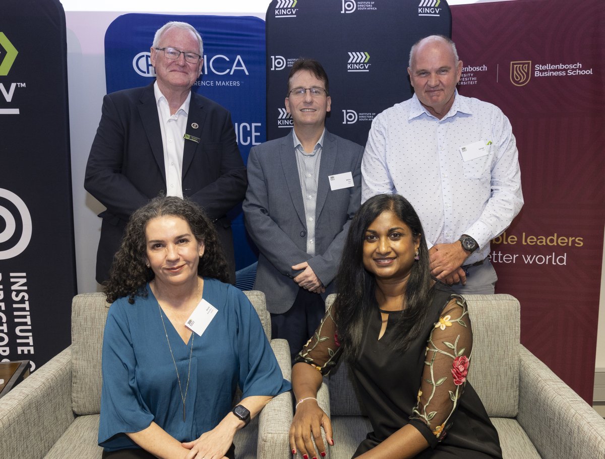 The_IoDSA's tweet photo. Our second stop of the #KingV Roadshow in Stellenbosch on 12 March saw an outstanding turnout, hosted in partnership with @StellenboschUni, @StellBusSchool and @saica_za. Relive the energy and key moments captured.
View the full gallery: https://t.co/27a3AW0G7z https://t.co/F4JFGzIW5c
