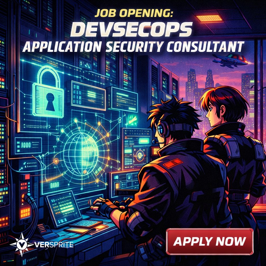 VerSprite Cybersecurity Services tweet media