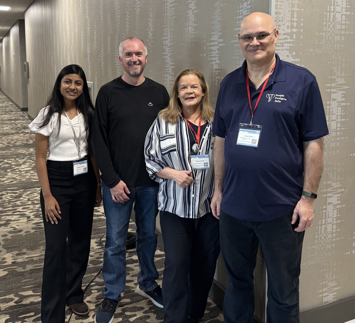 PostgresConf tweet media