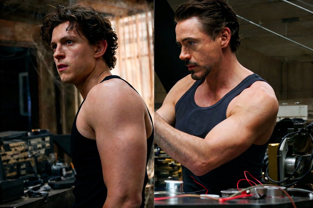 Bachelor_Toxic's tweet photo. From building suits… to building heroes.
#IronMan #SpiderMan #Marvel #MCU #Legacy @NewRockstars #brandnewday https://t.co/fG9rpidCEN