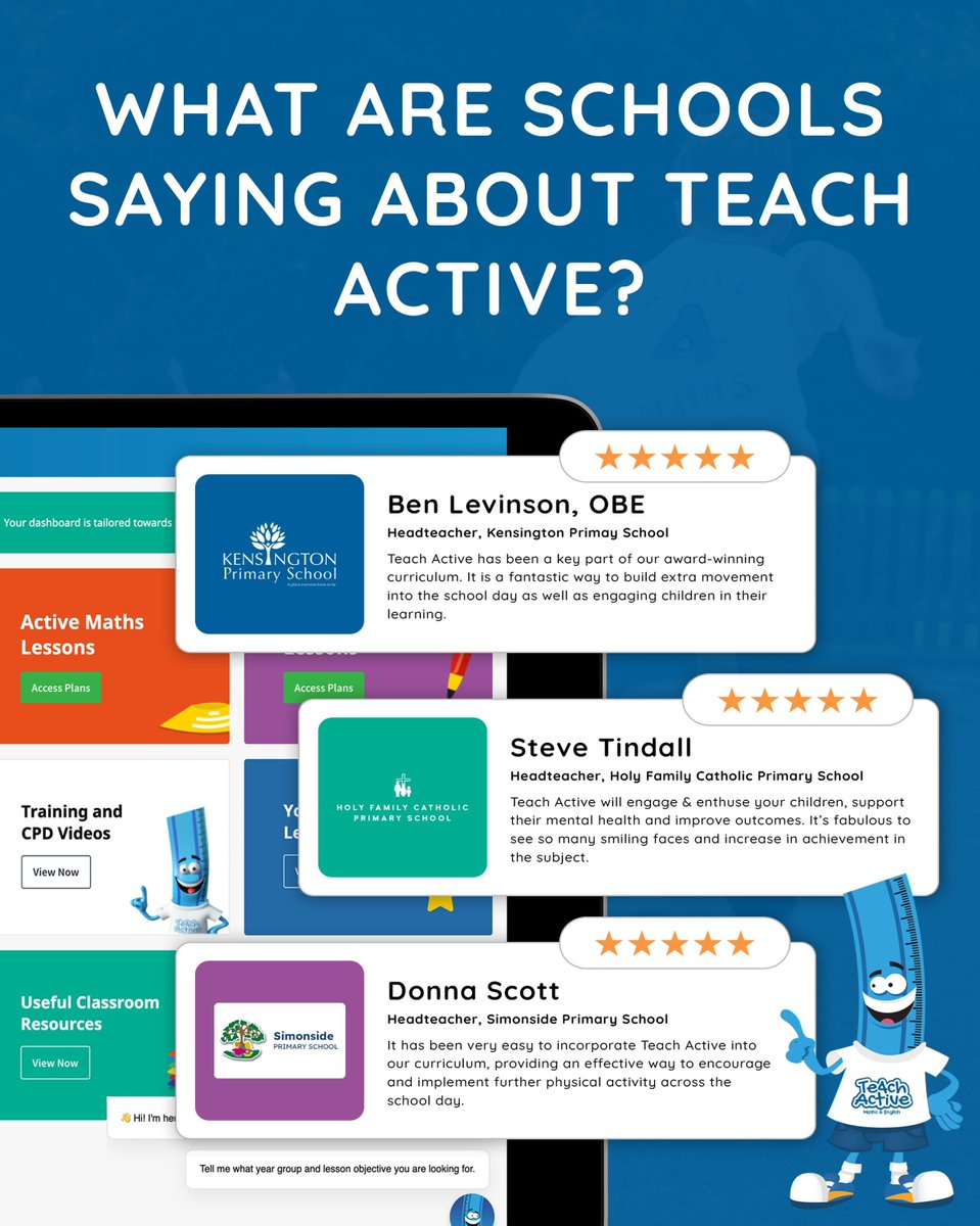 Teach Active tweet media