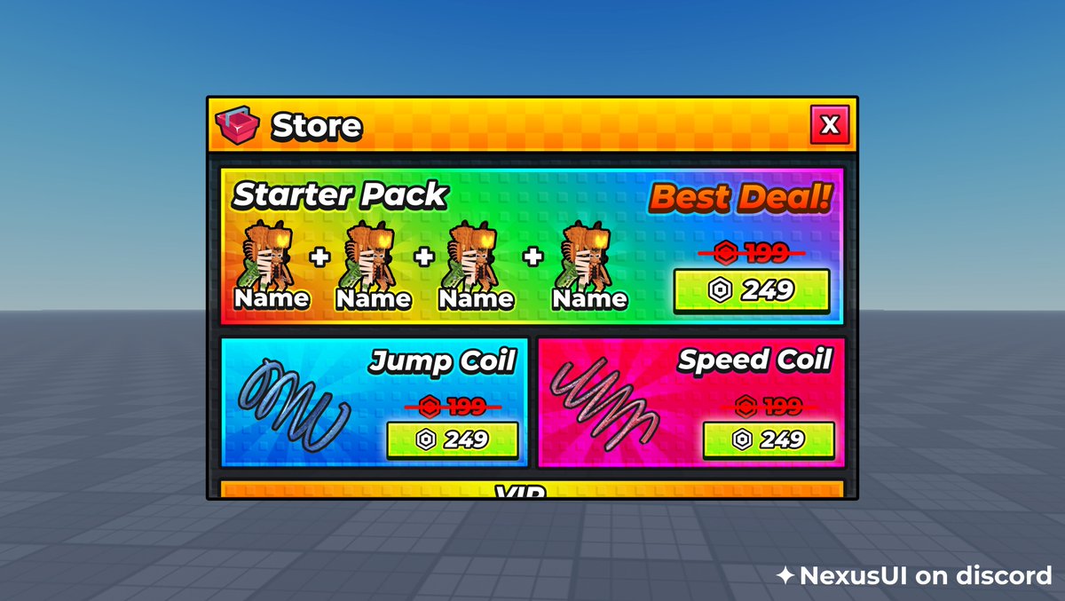 NexusUI | Open Commission tweet media