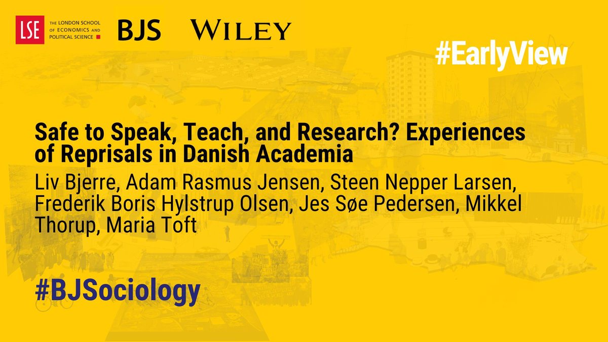 British Journal of Sociology tweet media