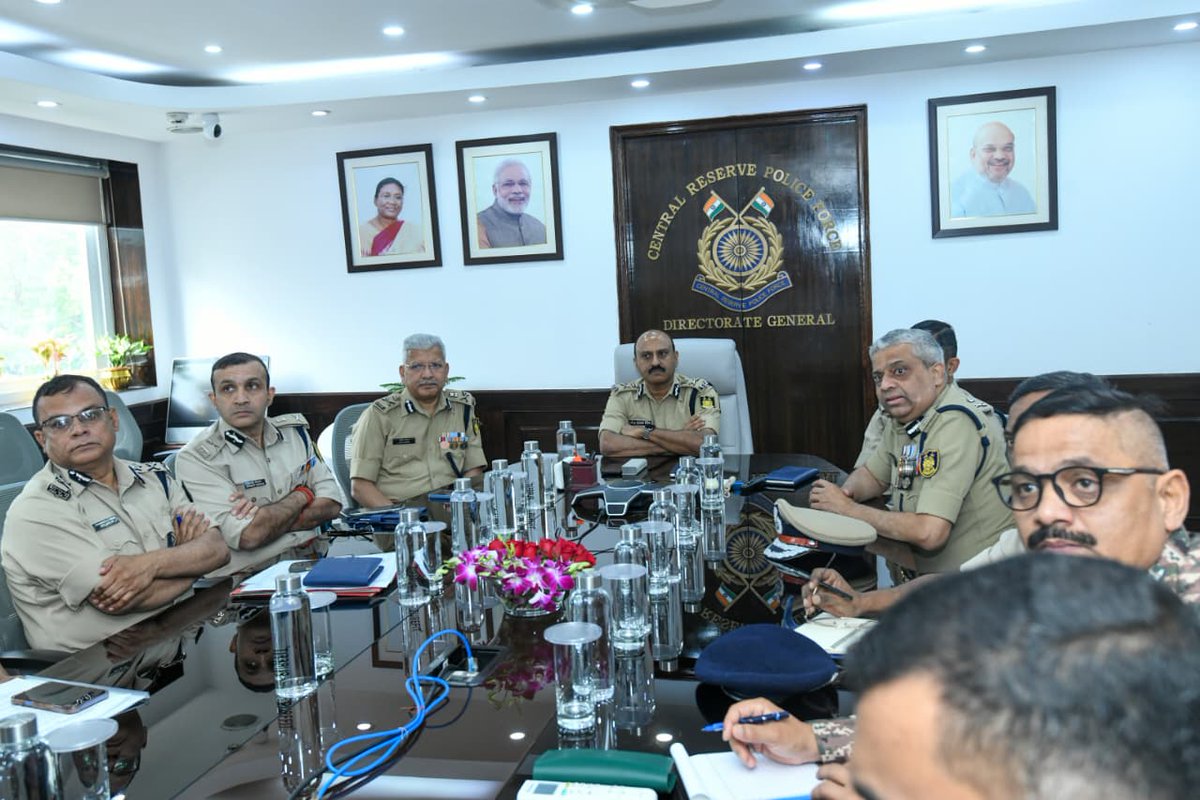 DG #CRPF, Shri G. P. Singh, IPS, inaugurated Arogya Prahari, the Telemedicine network for the CRPF, being piloted in the North East Zone on the occasion of 87th CRPF Day. 
SDG Ops, SDG NE Zone, CH Guwahati, officials of SAC ISRO Ahmedabad and other senior officers were present