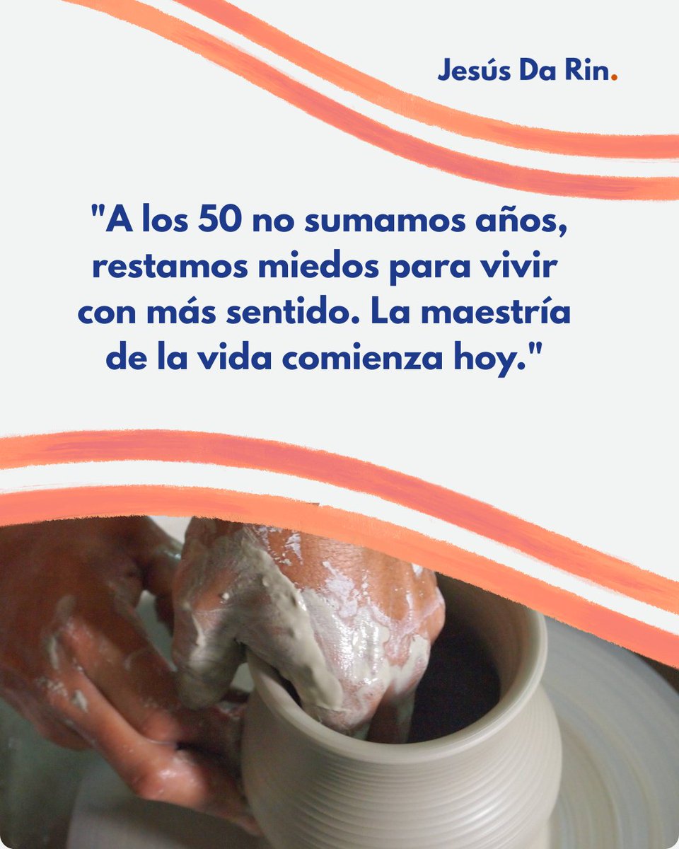 jesusdarin's tweet photo. Hay una edad dónde te puedes sentir en la bajada de la vida. Pero dejame decirte que no es así. Con todo lo vivido y aprendido más bien es el mejor momento para soltar y disfrutar. https://t.co/jCGyTvKvYq