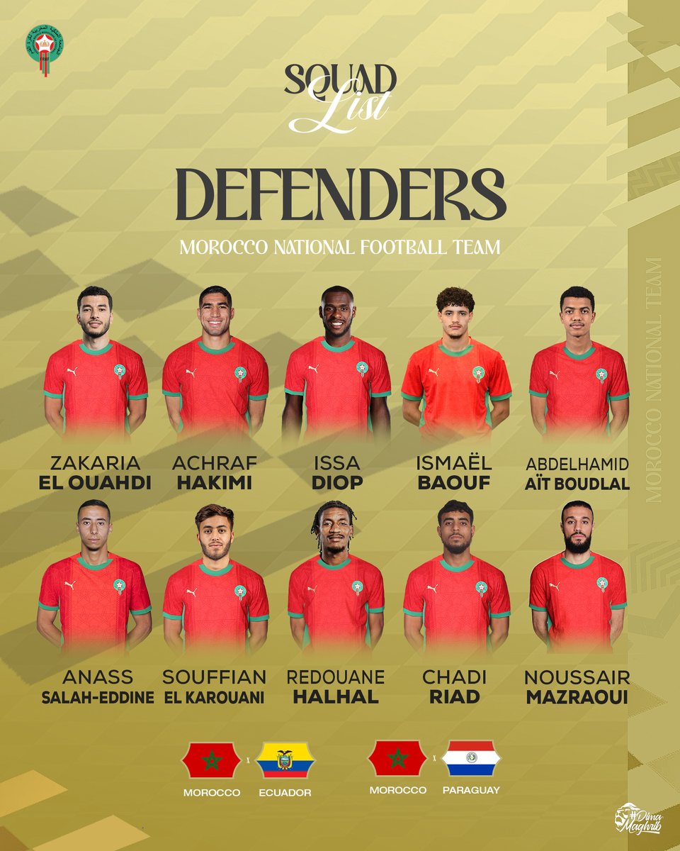 Équipe du Maroc tweet media