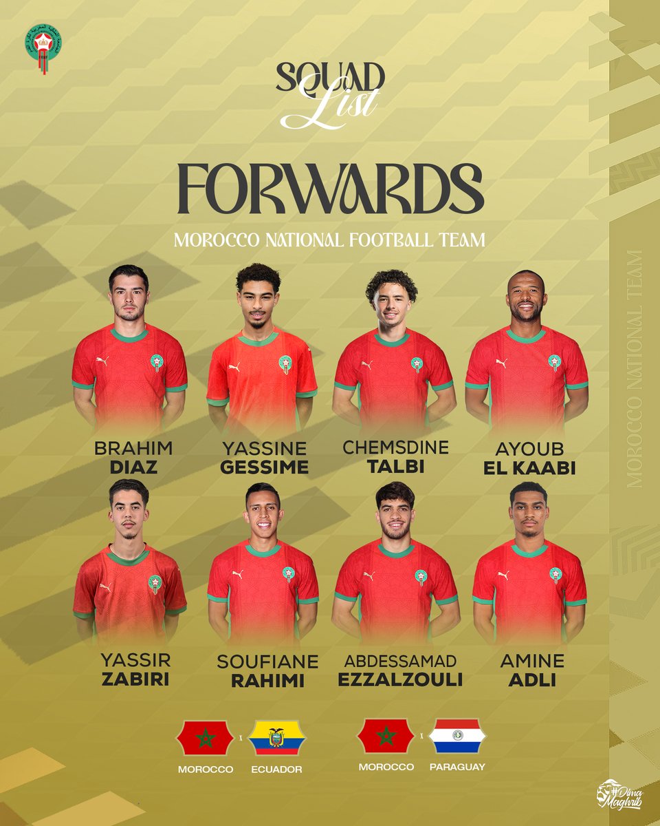 Équipe du Maroc tweet media