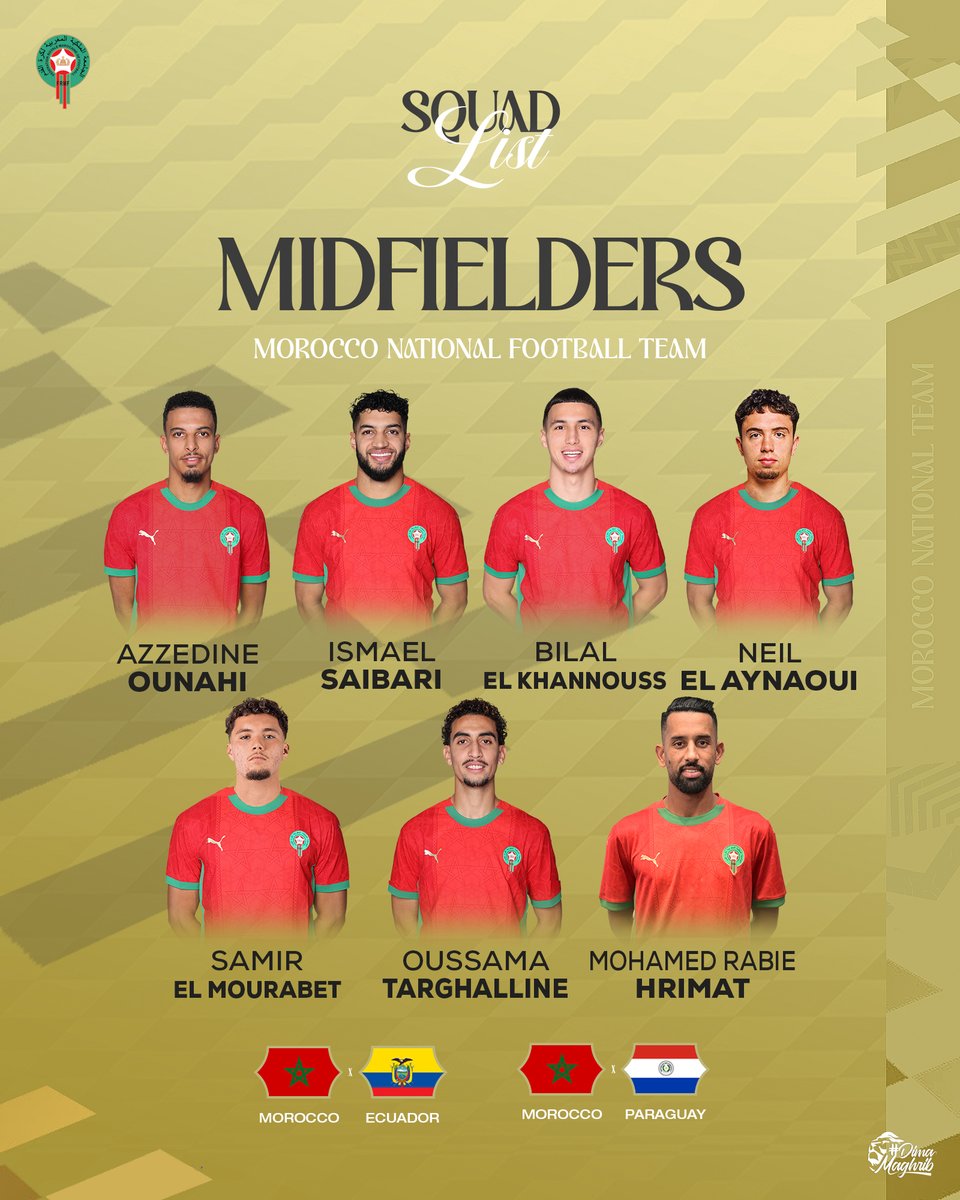 Équipe du Maroc tweet media