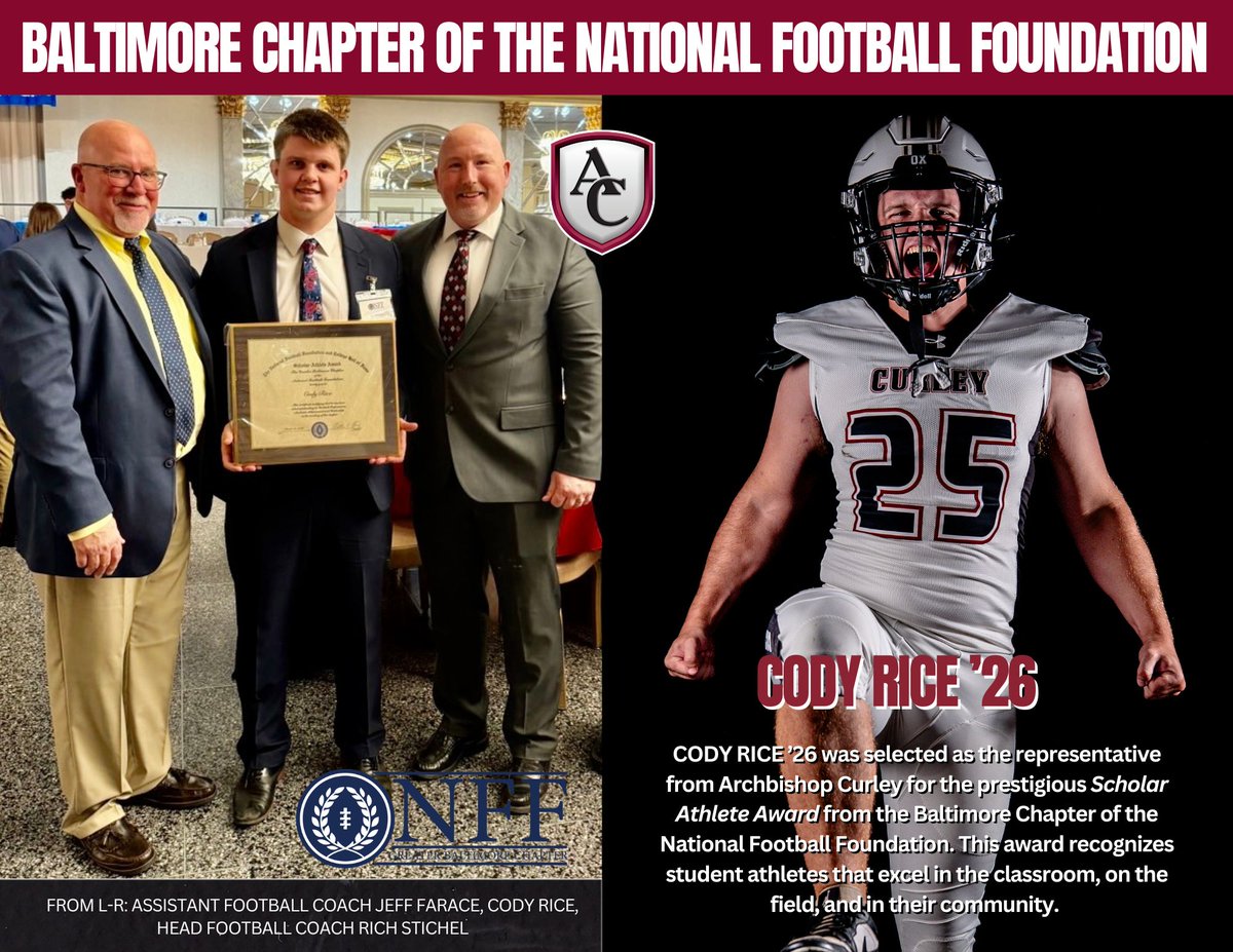 Archbishop Curley Football tweet media