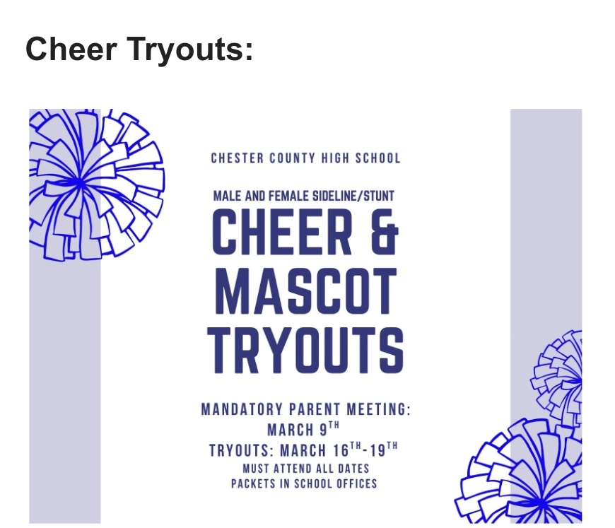 Chester County High tweet media