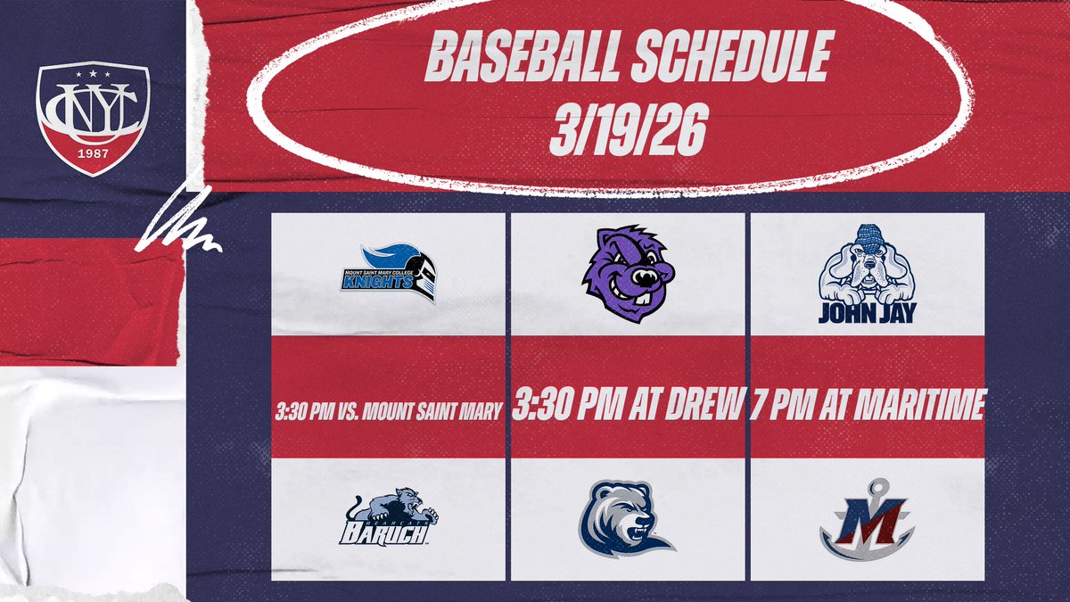 CUNY Athletic Conference tweet media