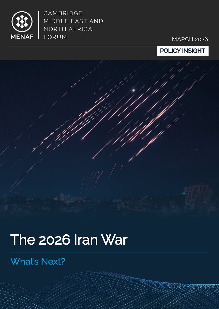 Cambridge Middle East and North Africa Forum tweet media