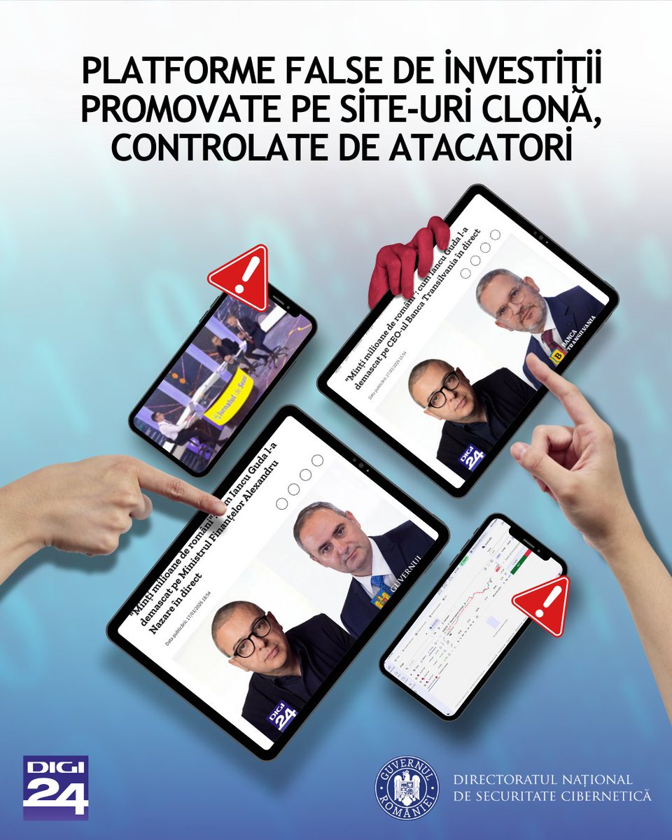 Directoratul Național de Securitate Cibernetică tweet media