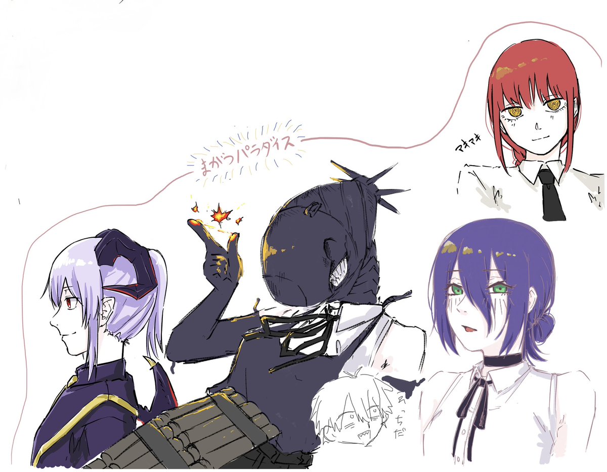 新規絵描く気力ないって言ってましたが、堂々とナポさんの絵チャお邪魔 