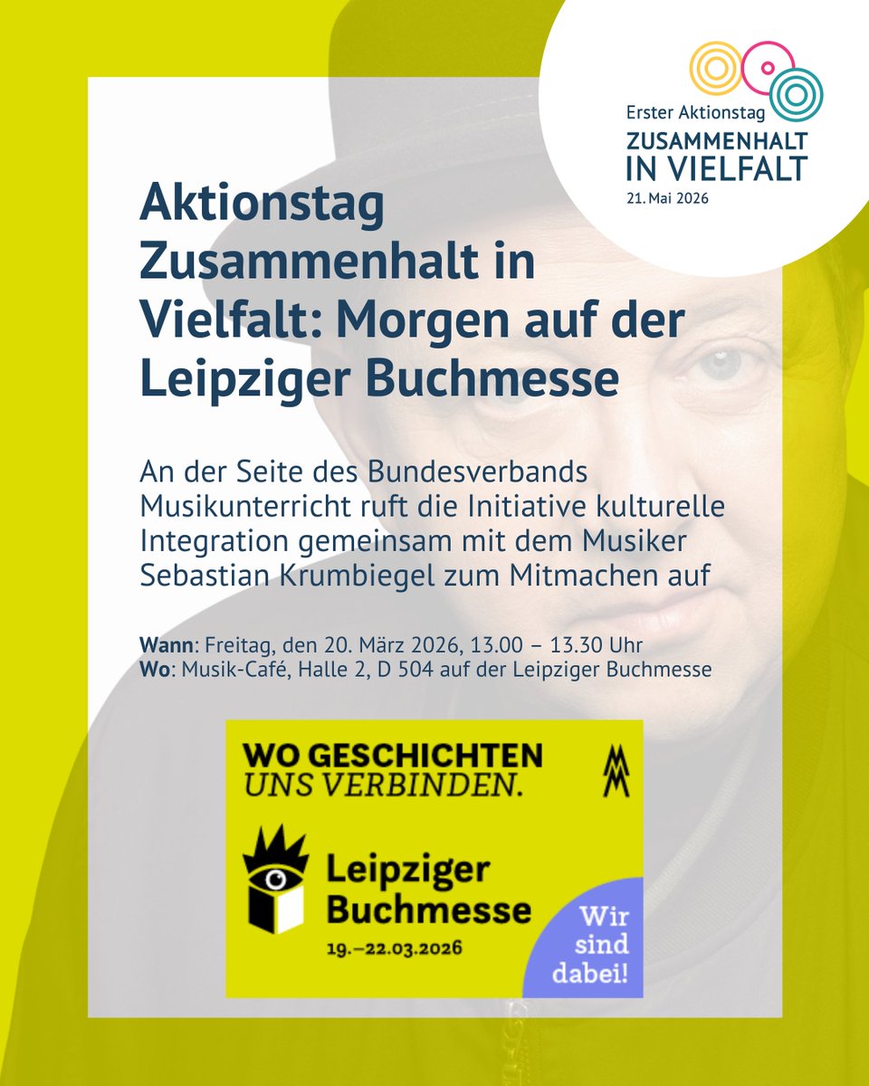 Initiative kulturelle Integration tweet media