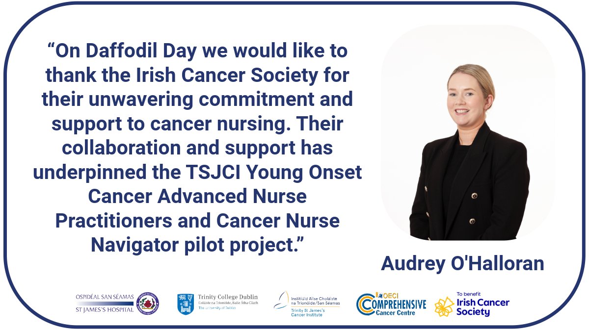 Trinity St James's Cancer Institute tweet media