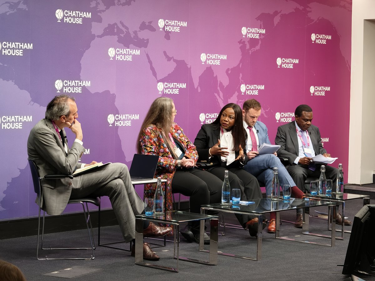 Chatham House tweet media