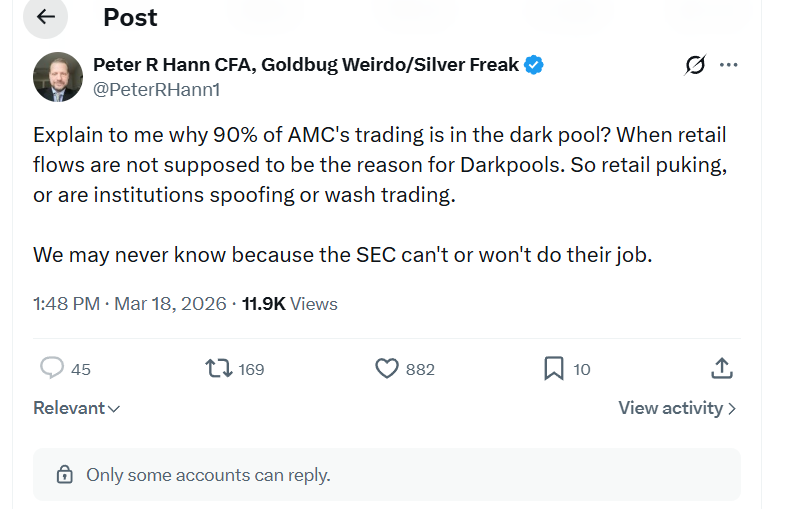 Peter R Hann CFA, Goldbug Weirdo/Silver Freak tweet media
