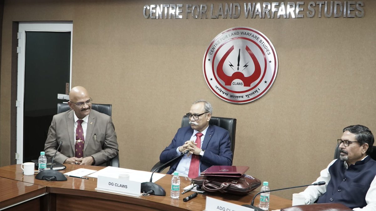 Centre for Land Warfare Studies (CLAWS) tweet media