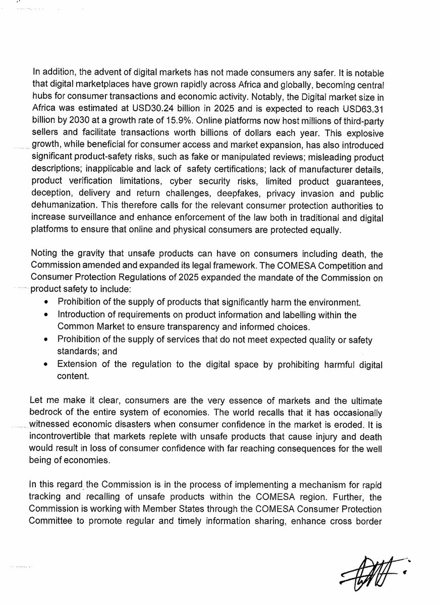 COMESA Competition & Consumer Commission tweet media