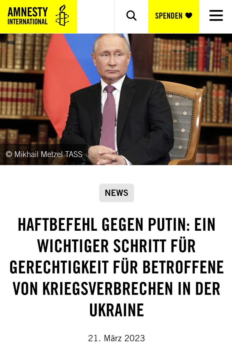 CrownedStrike's tweet photo. Als Amnesty International Putin als Kriegsverbrecher bezeichnet hat, hat der Westen euphorisch zugestimmt. Kaum tut AI dasselbe mit Netanjahu, wird AI als "antisemitisch" bezeichnet. Diese ständigen Doppelstandards in Bezug auf Israel fördern nur Antisemitismus.
#3DTest https://t.co/qGjhrfYMsR