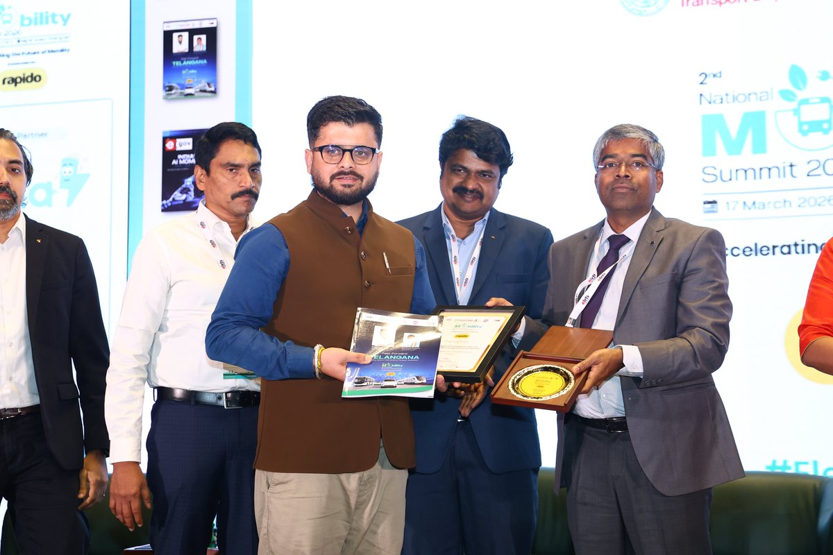 egovonline's tweet image. We congratulate Chandigarh Renewable Energy and Science &amp;amp; Technology Promotion Society, Chandigarh Administration for winning the Most EV Ready City Policy Infrastructure Leadership Award at the 2nd National Mobility Summit 2026.

#NationalMobilitySummit #FutureOfMobility