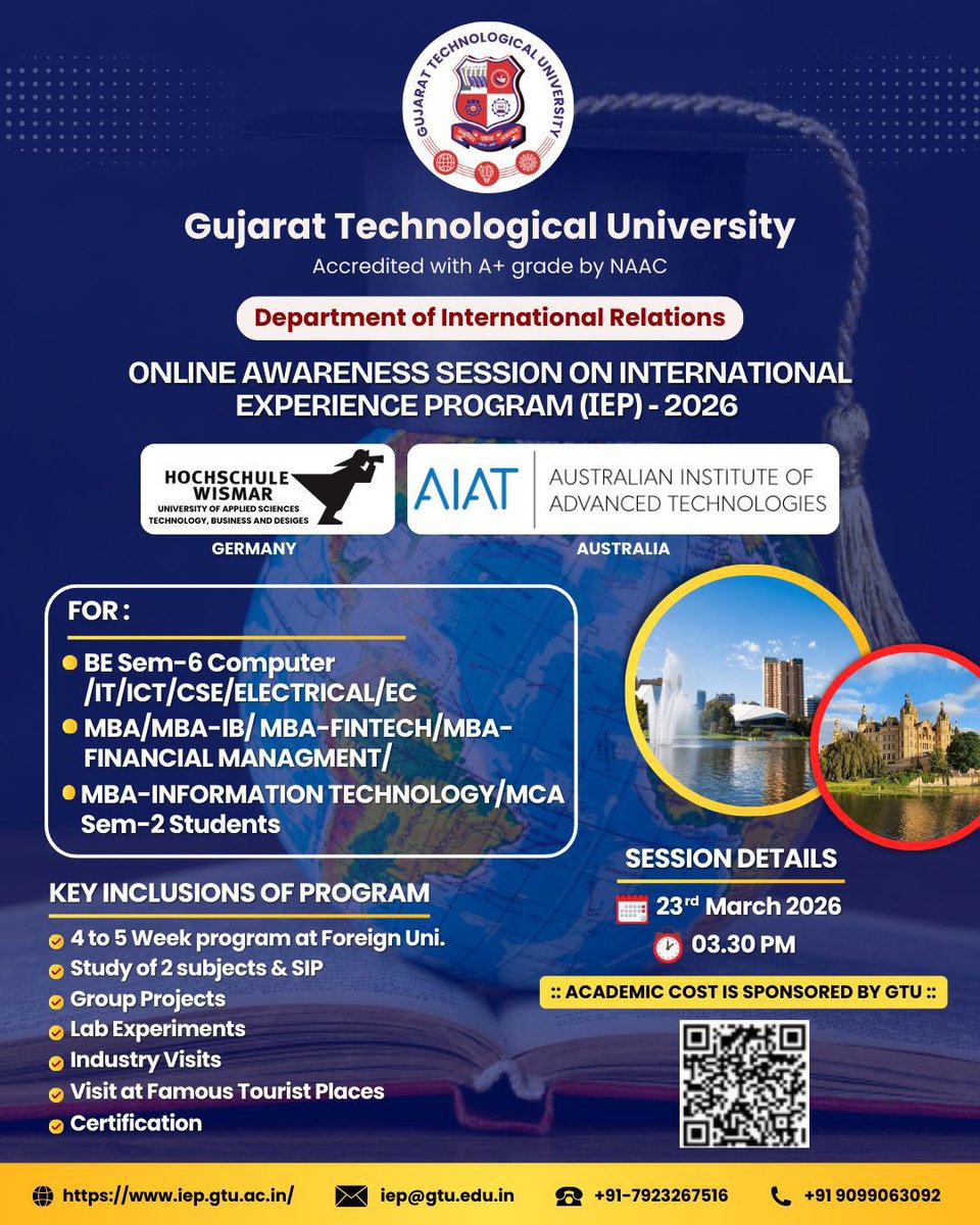 Gujarat Technological University tweet media