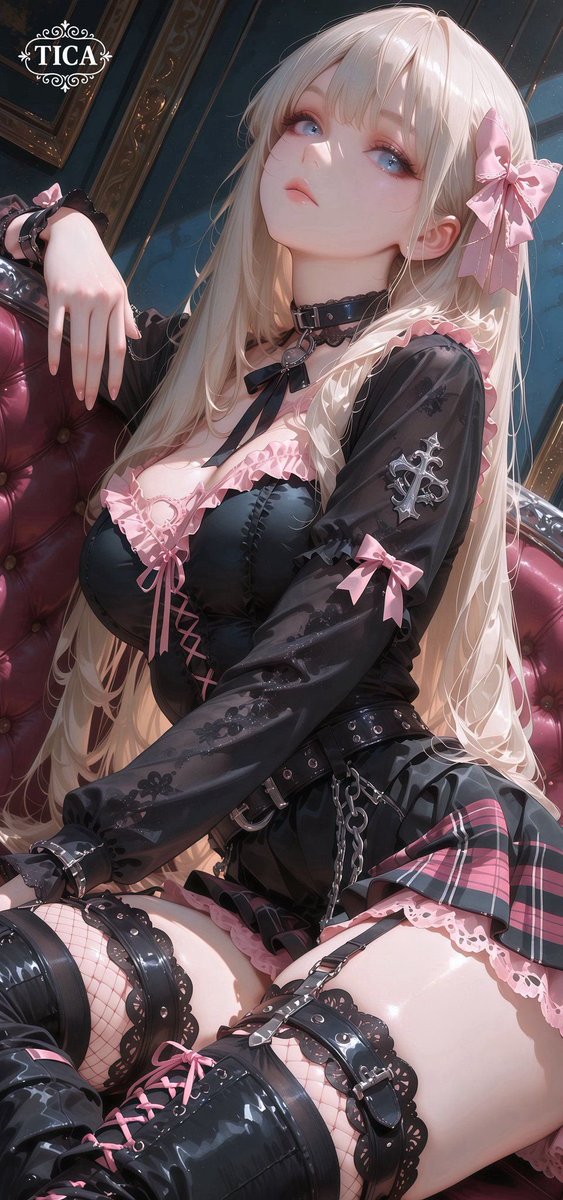 TICA's gothic princess awaits 🖤🎀