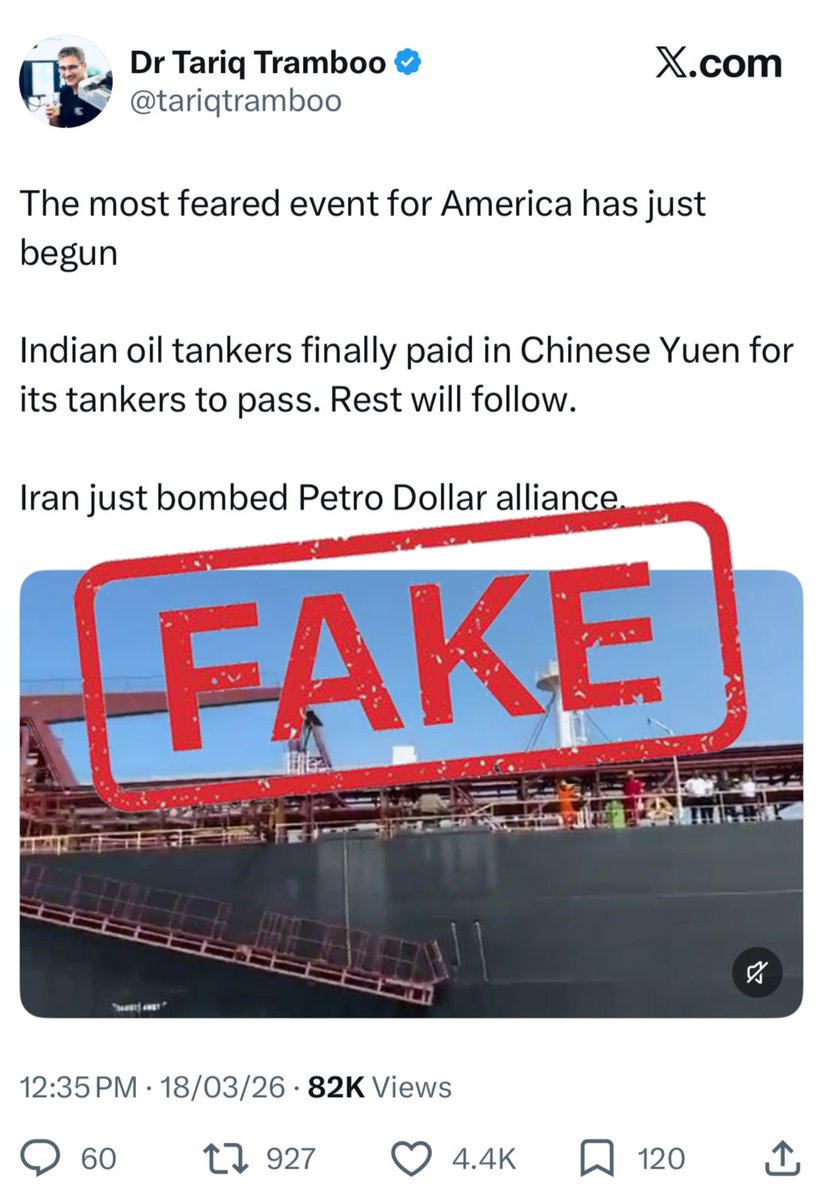 MEA FactCheck tweet media