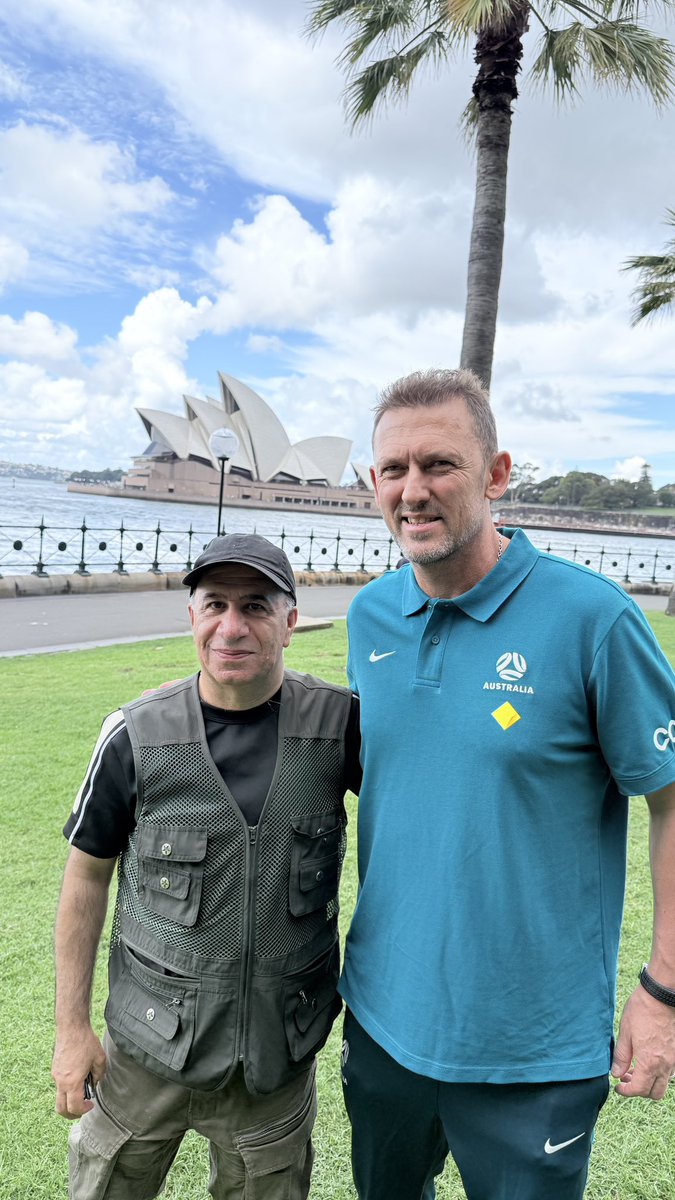 RAlokaby's tweet photo. Tony Popovic Socceroos coach Press Conference , March FIFA Series 2026 against Cameron , Curacao https://t.co/DwnXPMqLNR