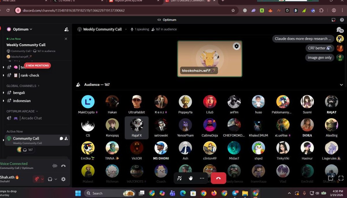 Phoneops Community Another powerful @Optimum community call today Shoutout to ...