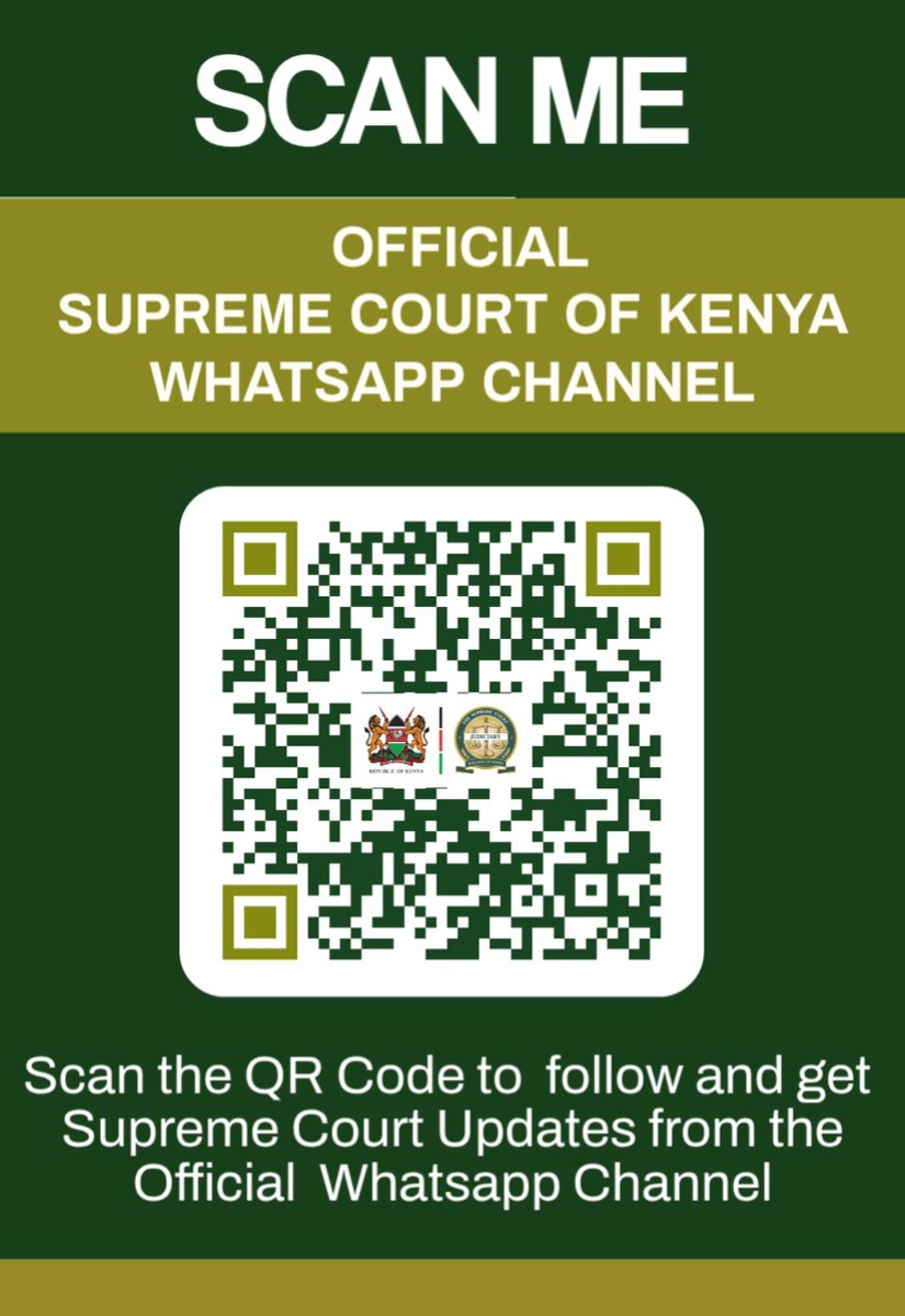 THE SUPREME COURT OF KENYA tweet media