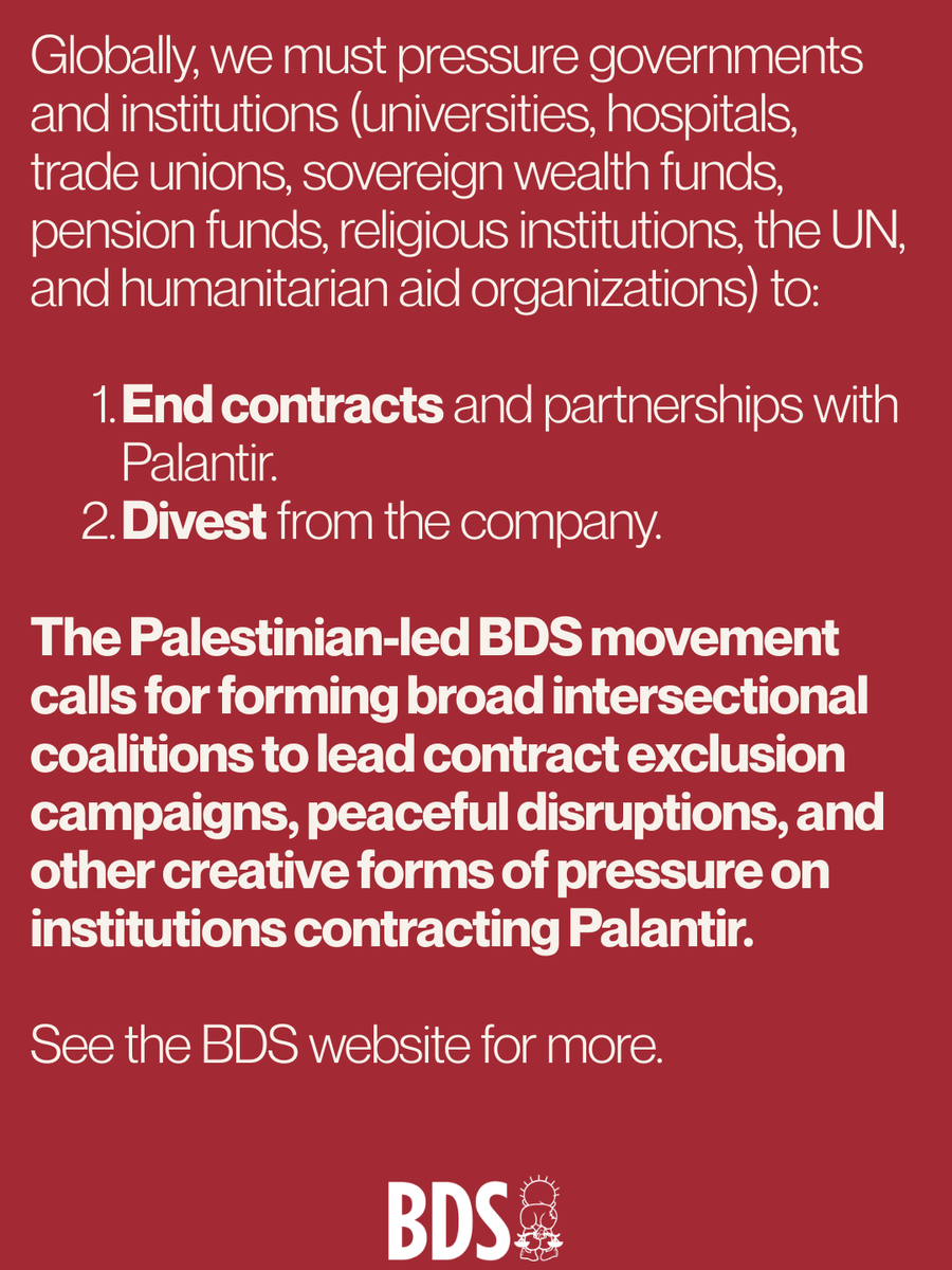 BDS movement tweet media