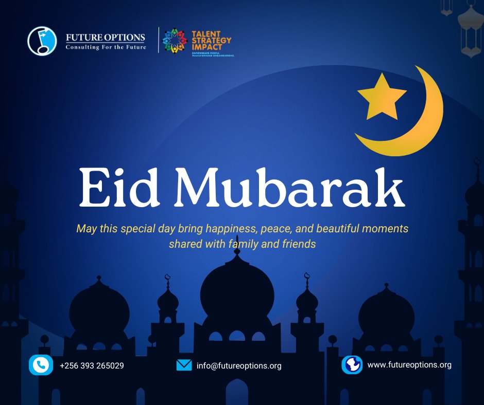FutureOptionsUg's tweet photo. Eid Mubarak!🌙✨
Wishing you peace, prosperity, and continued success this season.

#EidMubarak https://t.co/aFiuKFlfpC