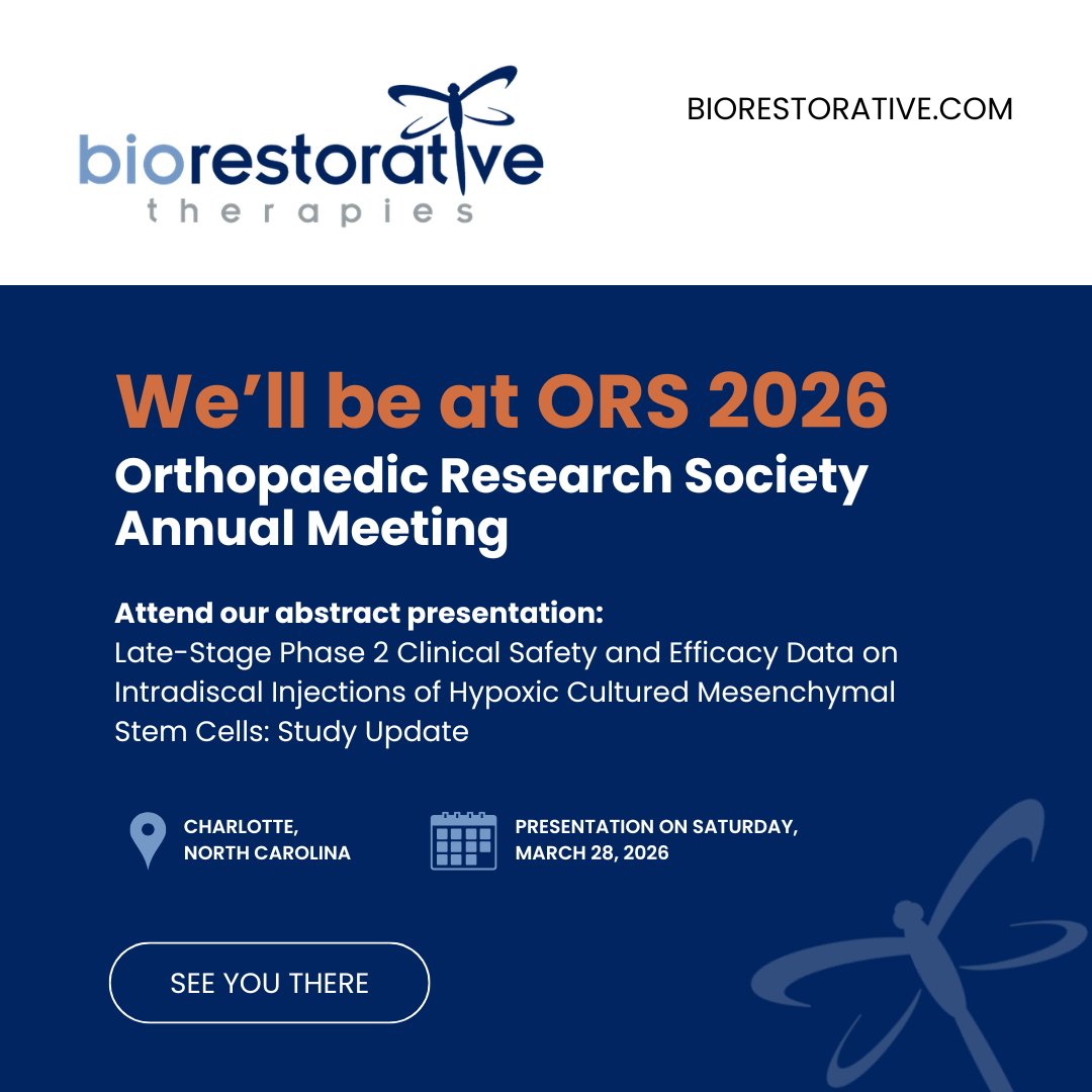 BioRestorative Therapies, Inc. tweet media