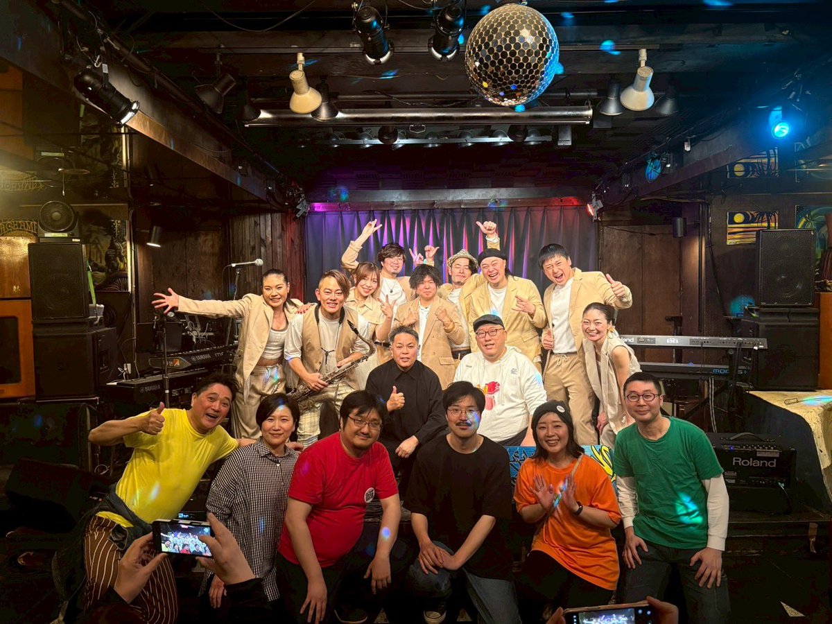 奥能登OTO祭り応援ライブ！！
物凄い熱量のライブとなりました🎷
この熱いライブを来月、ついに来月、能登にお届けします！！頑張ります！！
#奥能登ＯＴＯ祭り #rickywithfsp #中西圭三 #いろはにほへ党 #能登